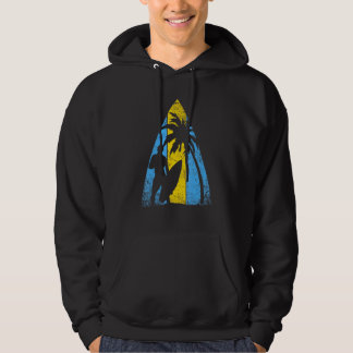 Sudadera Deporte Acuático Océano Surfista Tabla de Surf Tro