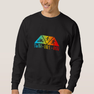 Sudadera Deporte Atlético Triatlón de Natación en Bicicleta