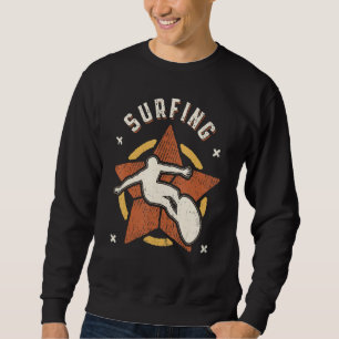 Sudadera Deporte Clásico Retro Vintage Surf