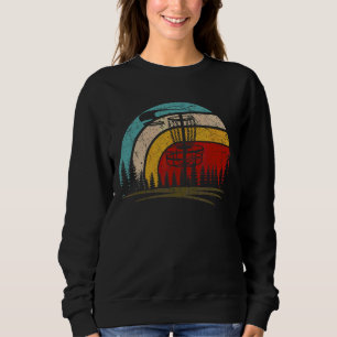 Sudadera Deporte de disco volador retro vintage Disc Golf F