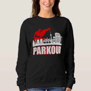 Sudadera Deporte de escalada en roca Parkour retro Boulderi