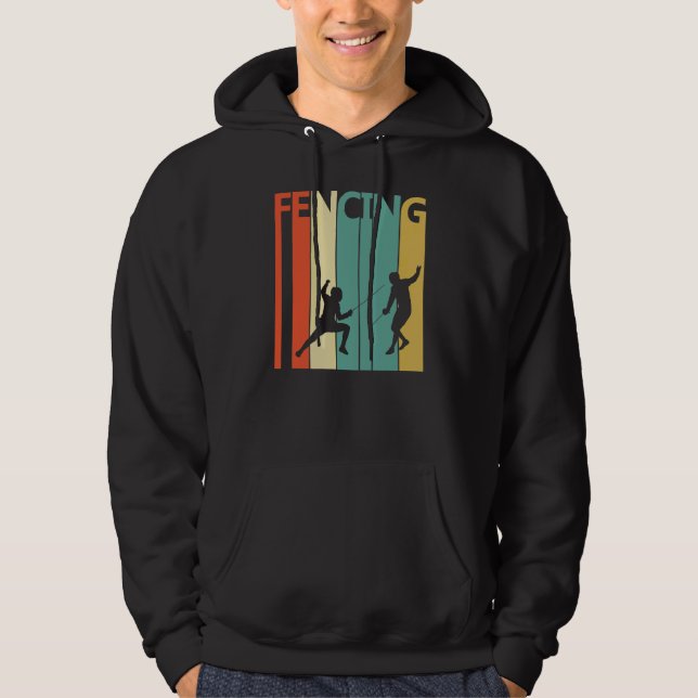 Sudadera Deporte de esgrima de vintage (Anverso)