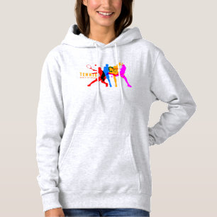 Sudadera Deporte de tenis   Hoodie de la mujer