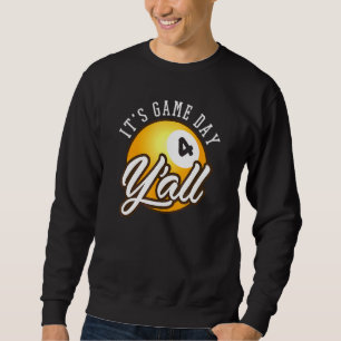 Sudadera Deporte de vintage - su juego Día Yall - Ventilado