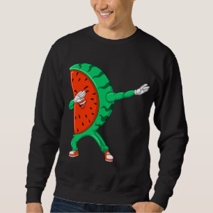 Sudadera Deporte divertido de danza de frutas de la melena