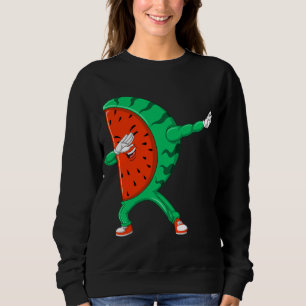 Sudadera Deporte divertido de danza de frutas de la melena 