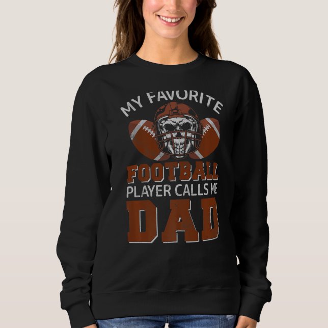Sudadera Deporte en el Día del Padre de Rugby (Anverso)