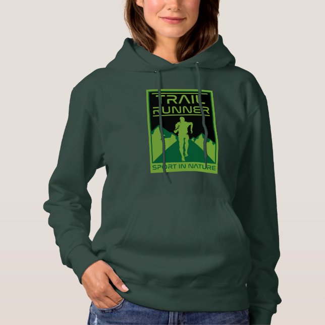 Sudadera Deporte en pista en la naturaleza (Anverso)