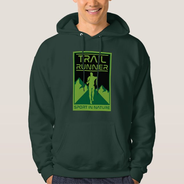 Sudadera Deporte en pista en la naturaleza (Anverso)