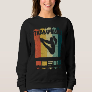 Sudadera Deporte Gimnástico Trampolino, Sunset Retro Vintag