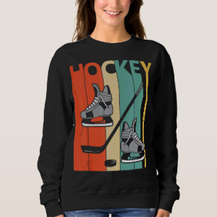 Sudadera Deporte Retro Hockey sobre Hielo de los 80