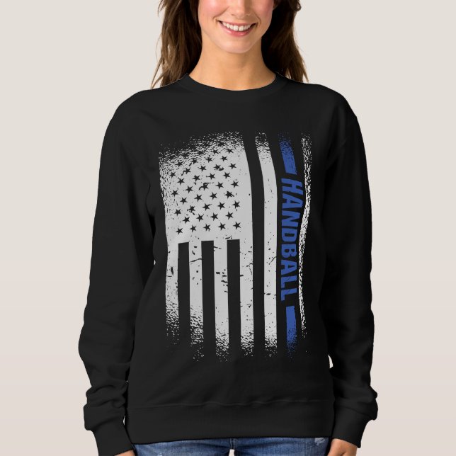 Sudadera Deporte Us Flag Handball  5 (Anverso)