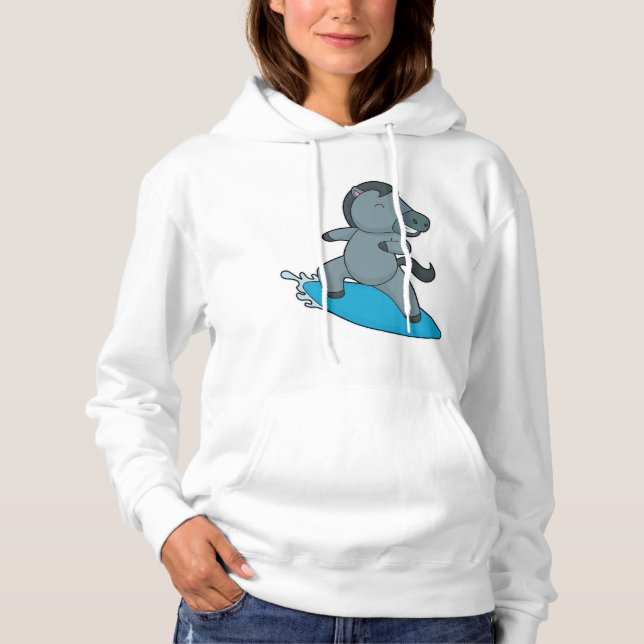 Sudadera Deportes acuáticos de caballos Surfer (Anverso)