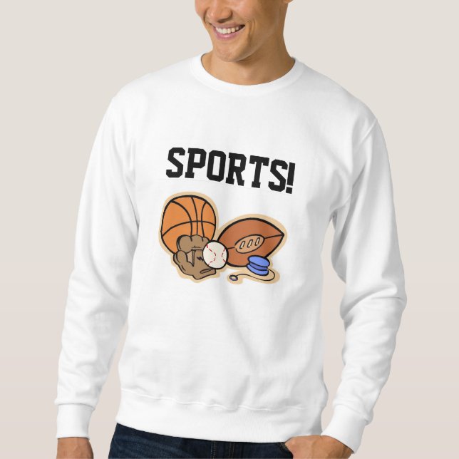 Sudadera ¡Deportes! Camiseta (Anverso)