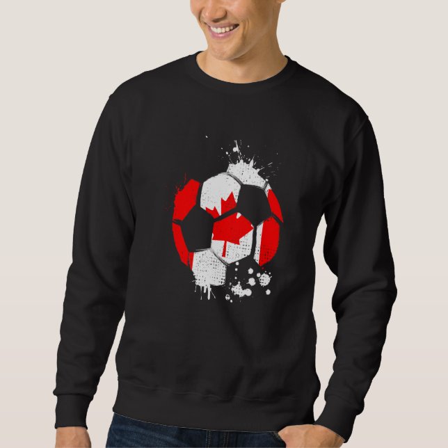 Sudadera Deportes de fútbol de Canadá (Anverso)