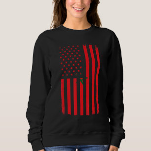 Sudadera Deportes de fútbol de Marruecos Bandera de Marruec