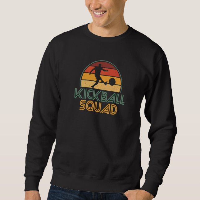 Sudadera Deportes de pelotas de Kickball Squad (Anverso)