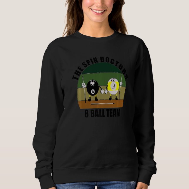 Sudadera Deportes de taco Billar en equipo The Spin Doctors (Anverso)