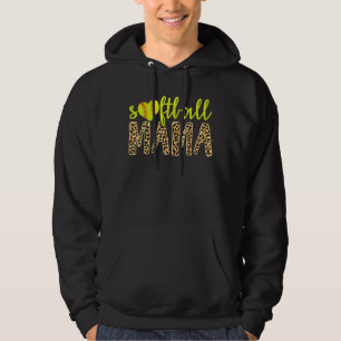 Sudadera Deportes del Día de la Madre 9 en el softbol Mama
