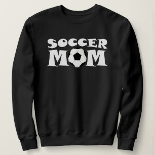 Sudadera Deportes gráficos de las mujeres de la mamá de fút