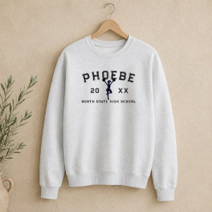 Sudadera Deportista de graduación de deportes con letra uni