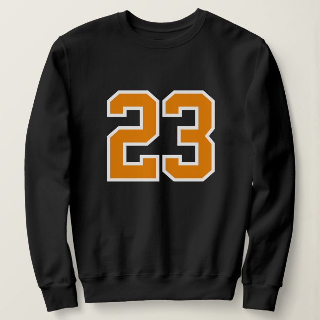 Sudadera deportiva #23 - Impresión de Personalizab (Anverso del diseño)