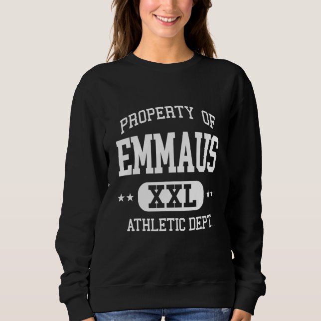 Sudadera Dept 1 de Emmaus Retro Athletic (Anverso)