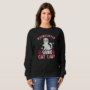 Sudadera Depuradamente Sane Cat Lady
