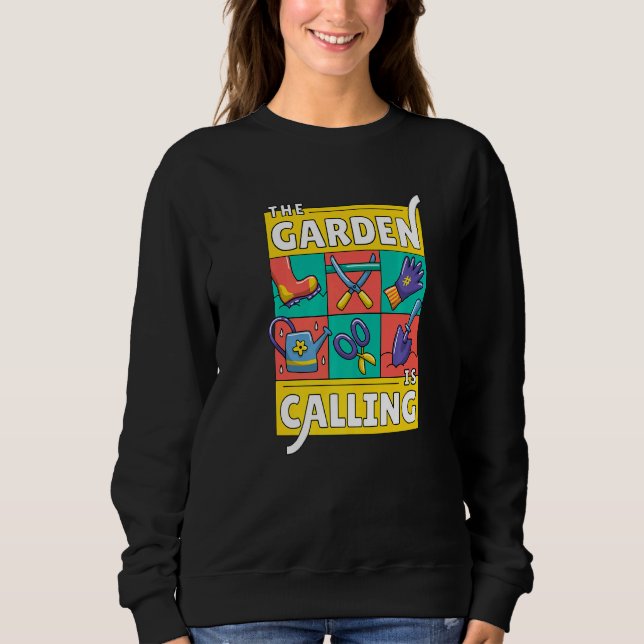 Sudadera Der Garten Call Clothing Hobby Gardener (Anverso)
