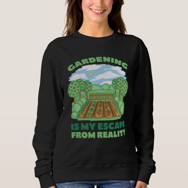 Sudadera Der Garten ruft Saying for gardeners and hobby gar (Anverso)