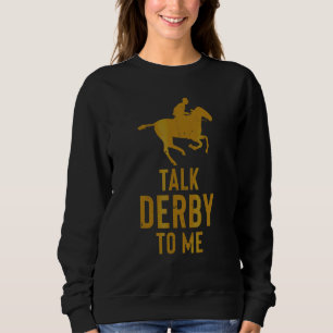 Sudadera Derbi de Caballos Carrera de Caballos Habla Derb