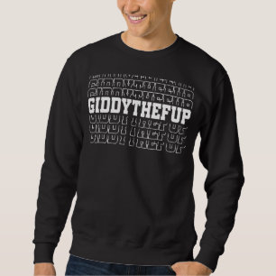 Sudadera Derby Day Chistes de Carreras de caballos Giddythe