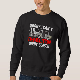 Sudadera Derby de Demos Derby de Demolición Coche de Carr