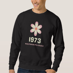 Sudadera Derechos de la Mujer en Kansas Pro Elección Retro