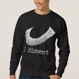 Sudadera Derechos de la mujer Ruth Bader Ginsberg Yo discre