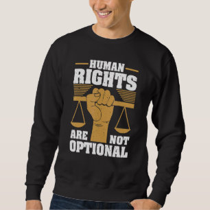 Sudadera Derechos Humanos Guay Justicia Igualdad Libertad P