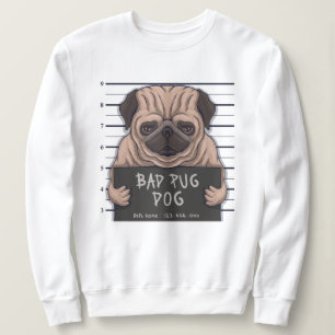 Sudadera Derpy Bad Pug