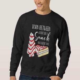 Sudadera Derramado entre parecer un refrigerio y comer uno
