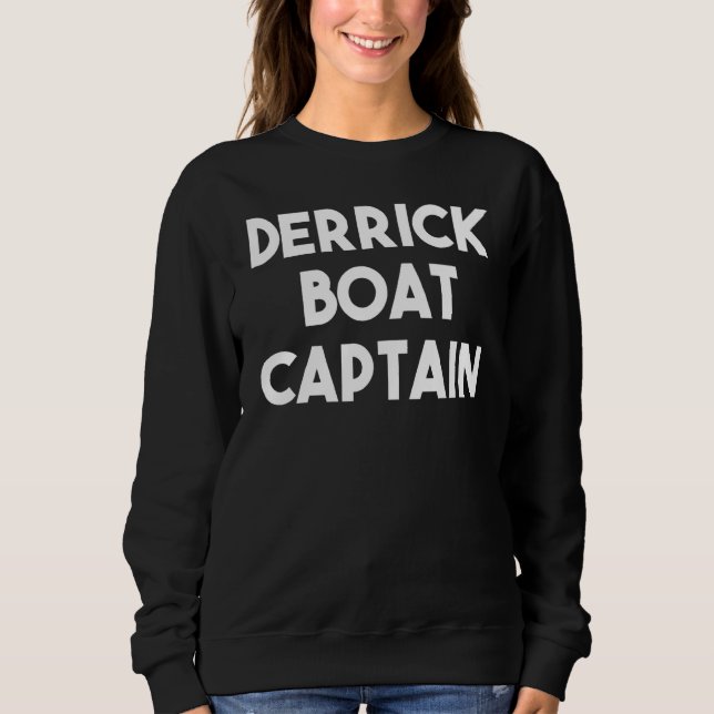 Sudadera Derrick Boat Captain (Anverso)