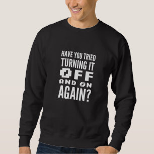 Sudadera Desactivado Y En El Equipo Geek