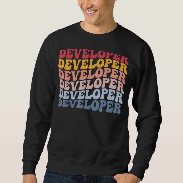 Sudadera Desarrollador de programadores de codificadores de (Anverso)