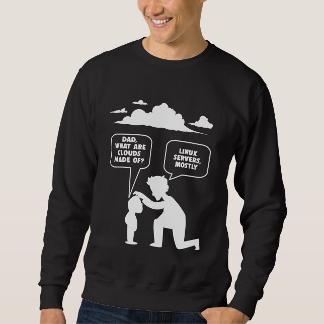 Sudadera Desarrollador de software Linux Programador inform (Anverso)