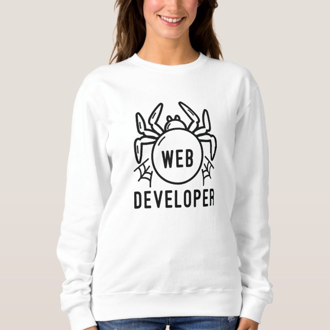 Sudadera Desarrollador web (Anverso)