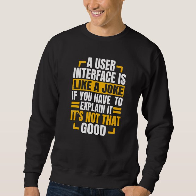 Sudadera Desarrollador Web Software Sitio Web Programador C (Anverso)