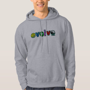 Sudadera DESARRÓLLESE con seis símbolos de la paz y