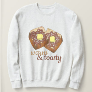 Sudadera Desayuno con jarabe de tostada francés caliente y