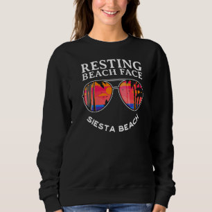 Sudadera Descanso de la playa de Siesta Beach Ocean Humor B