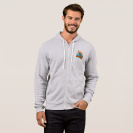 Sudadera Descanso del domingo | La cremallera de los hombre