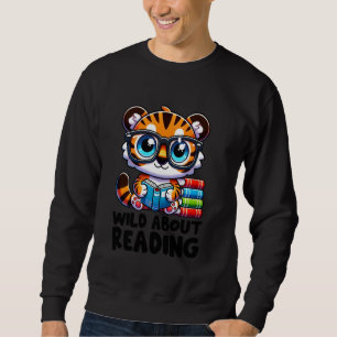 Sudadera Descanso por leer el tigre amante del libro