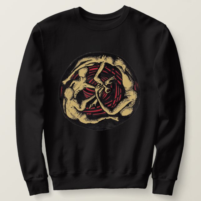 Sudadera Descenso en espiral (Anverso del diseño)